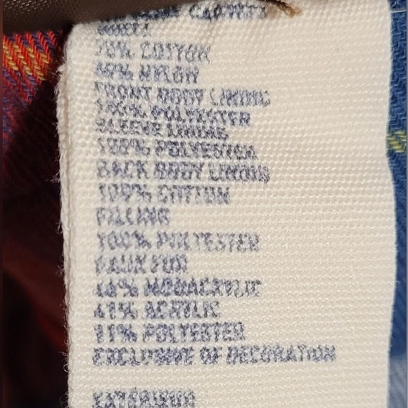 American Eagle Brown Anorak Coat with Quilted Lined inside Medium - Picture 6 of 7